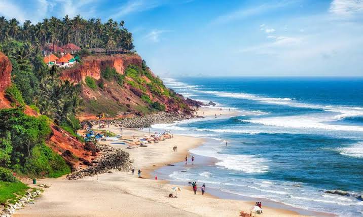 Varkala beach